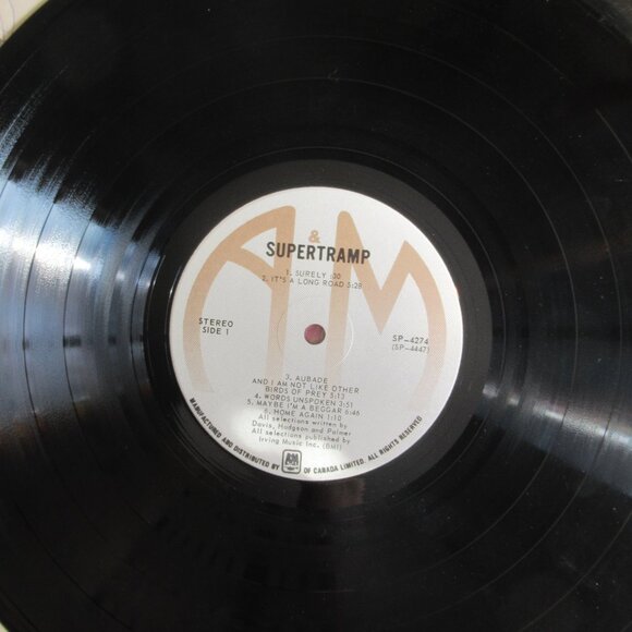 Supertramp, VG+, Vintage, Vinyl, Album, Music, 70s - Picture 3 of 8